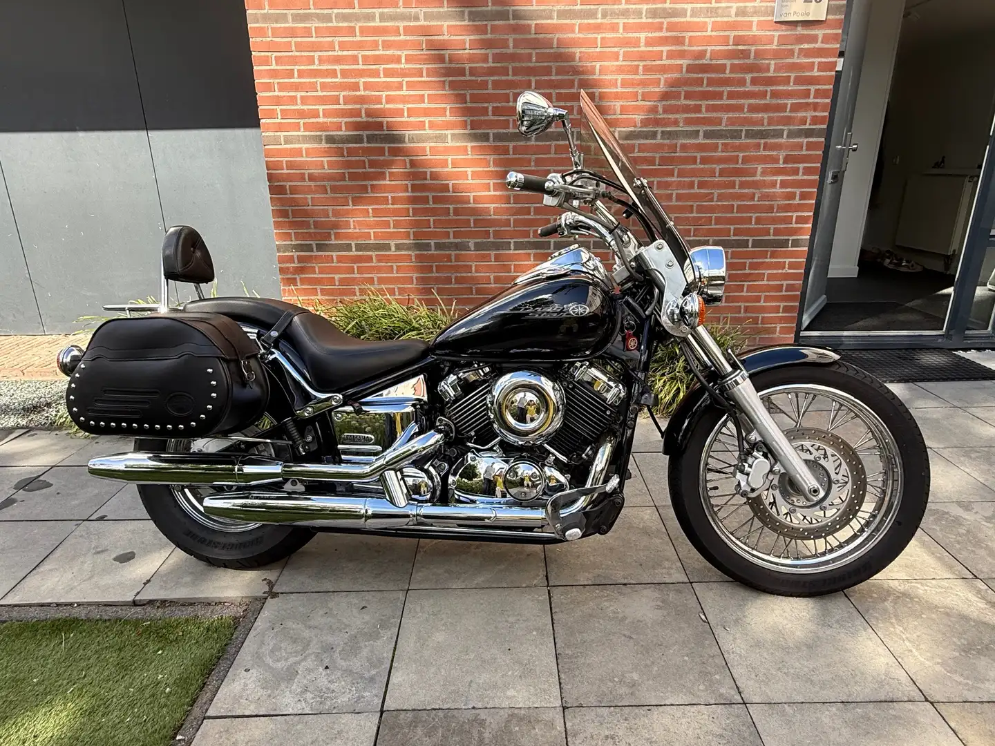 Yamaha XVS 650 Dragstar 650 Zwart - 1