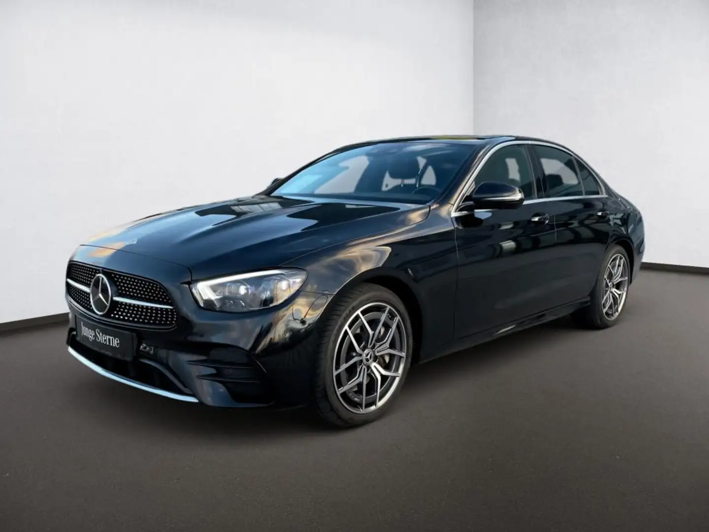 Mercedes-Benz E 450 4MATIC Limousine *Garantie*Facelift*360Kam Schwarz - 2