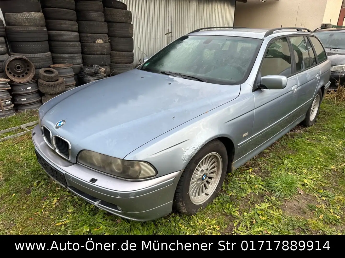 BMW 525 i  touring Bleu - 1