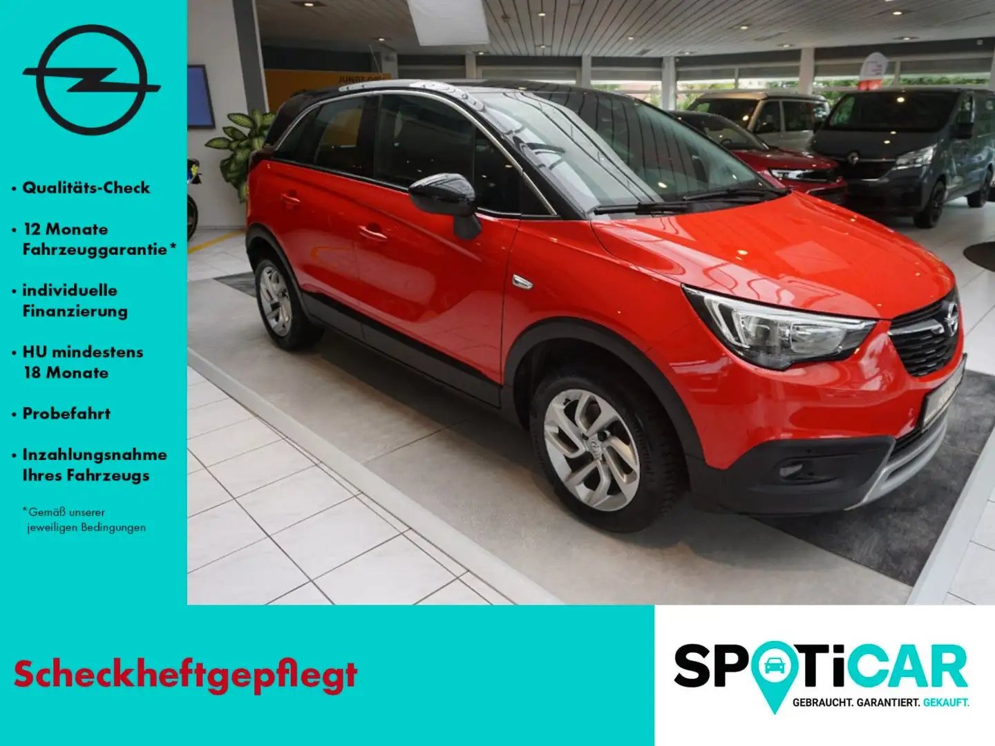 Opel Crossland X Innovation NAVI, SITZHEIZUNG, 2x PDC Rojo - 1