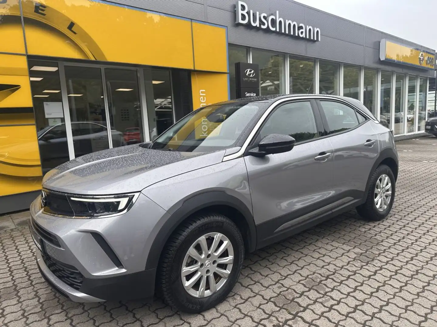 Opel Mokka-E Edition +3 ph. OBC 11kw Laden+ SOH 95%+ Silber - 1