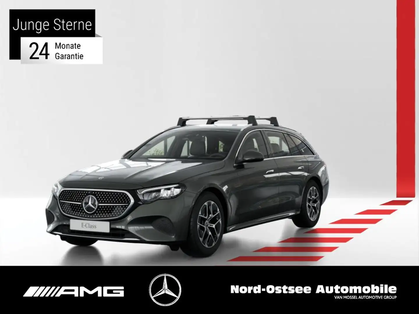 Mercedes-Benz E 220 d T AVANTGARDE ADV. AHK KEYLESS LED PDC Grau - 1