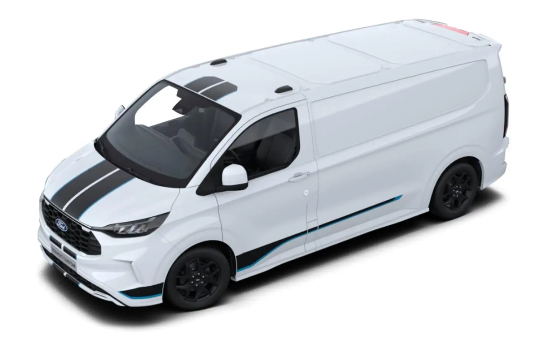Ford Transit Custom Sport Aut L2 LED SHZ KeyL Kam 2S 125 kW (170 PS... Weiß - 2