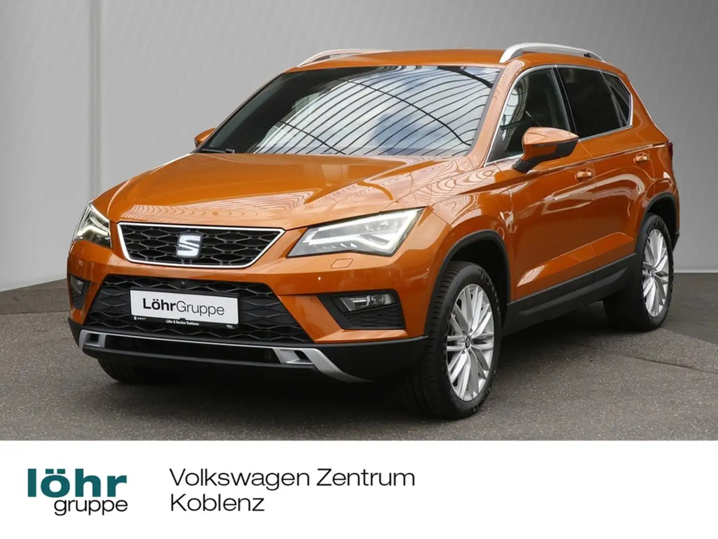SEAT Ateca 2.0 TDI DSG Xcellence 4Drive AHK/Navi/RFK Orange - 1