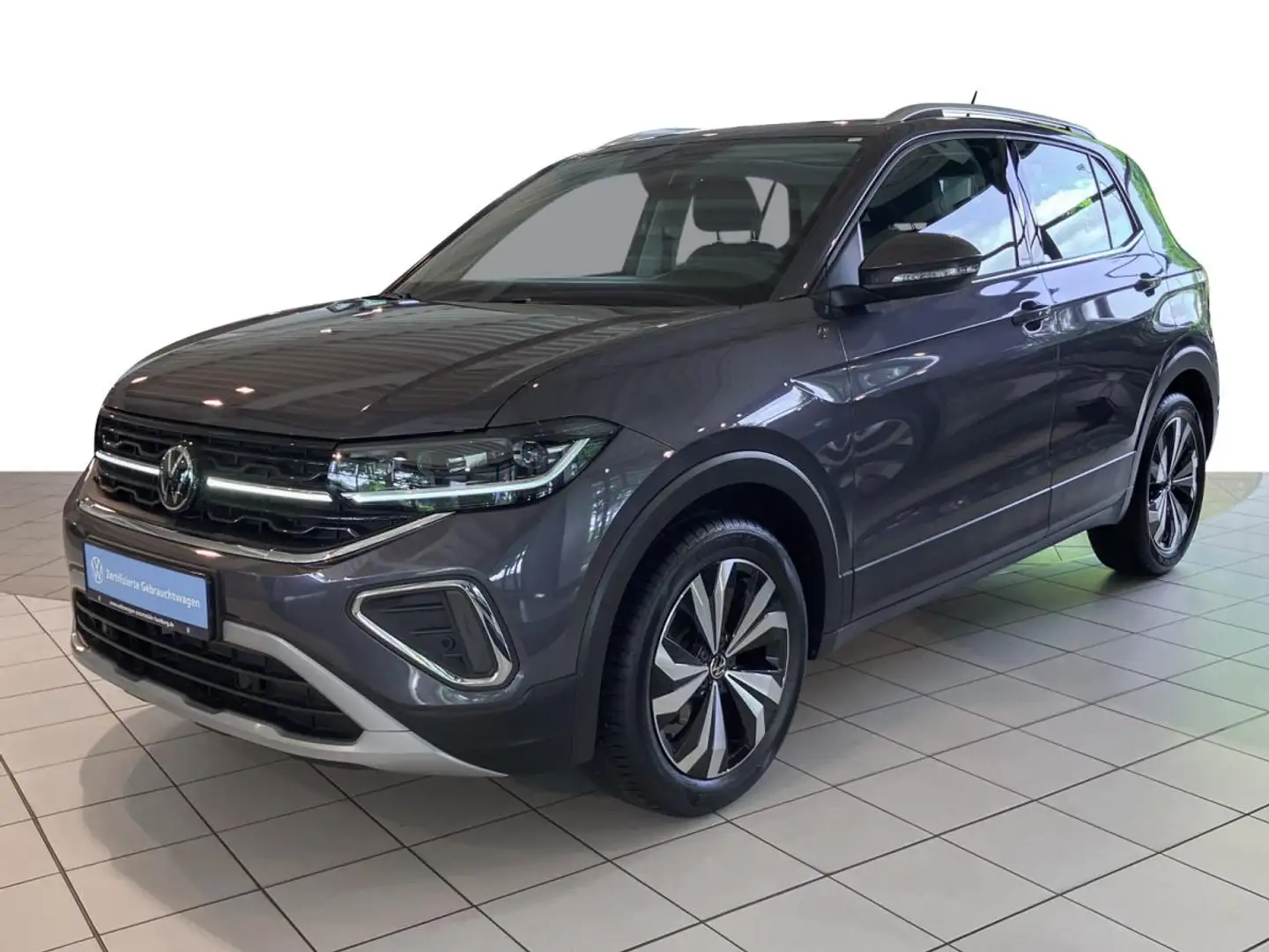 Volkswagen T-Cross 1.0 TSI Style DSG AHK AppConnect Ganzjahresreifen Grau - 1