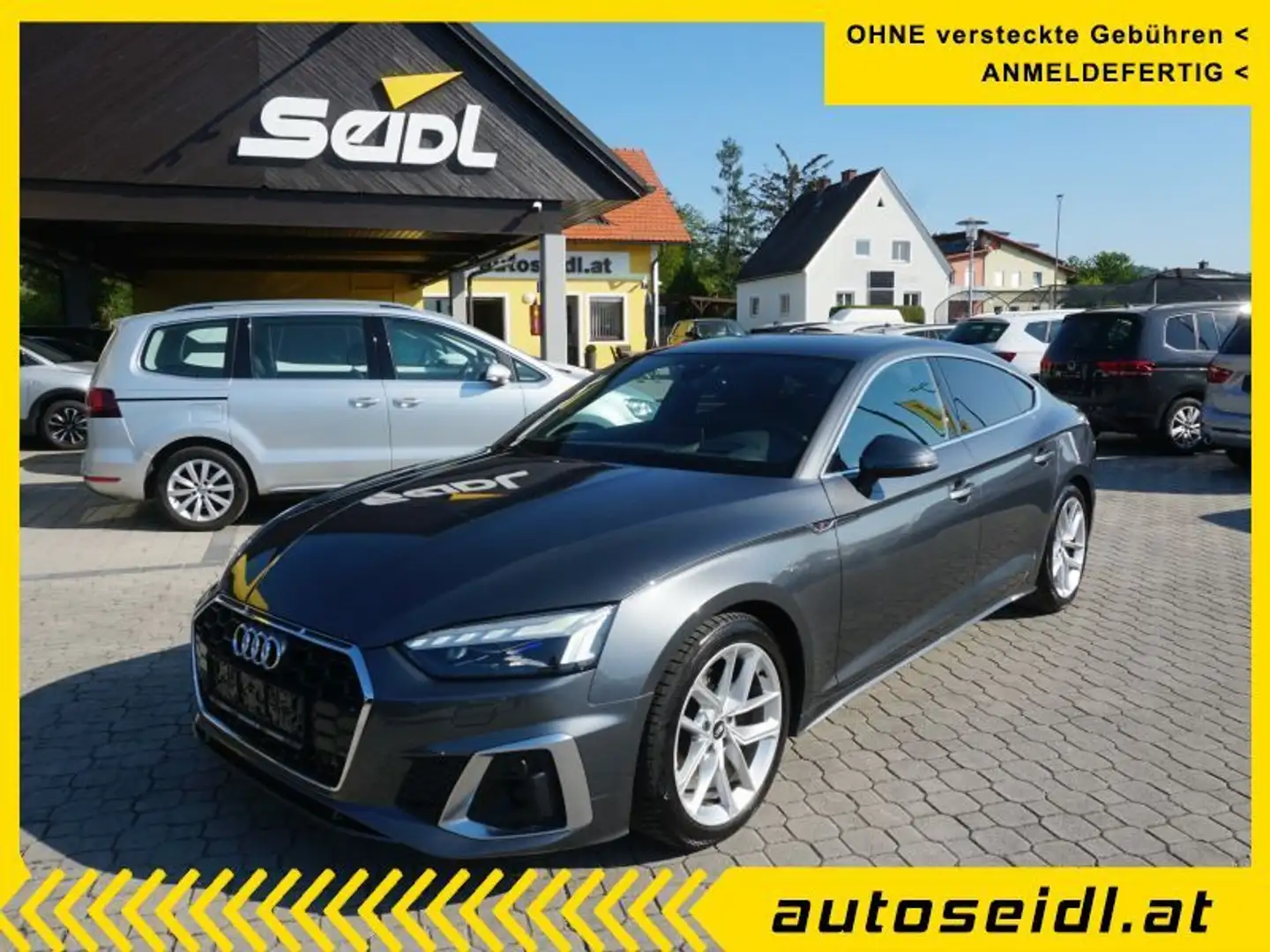 Audi A5 SB 35 TDI s-tronic *S-LINE+LASERLICHT* Grau - 1