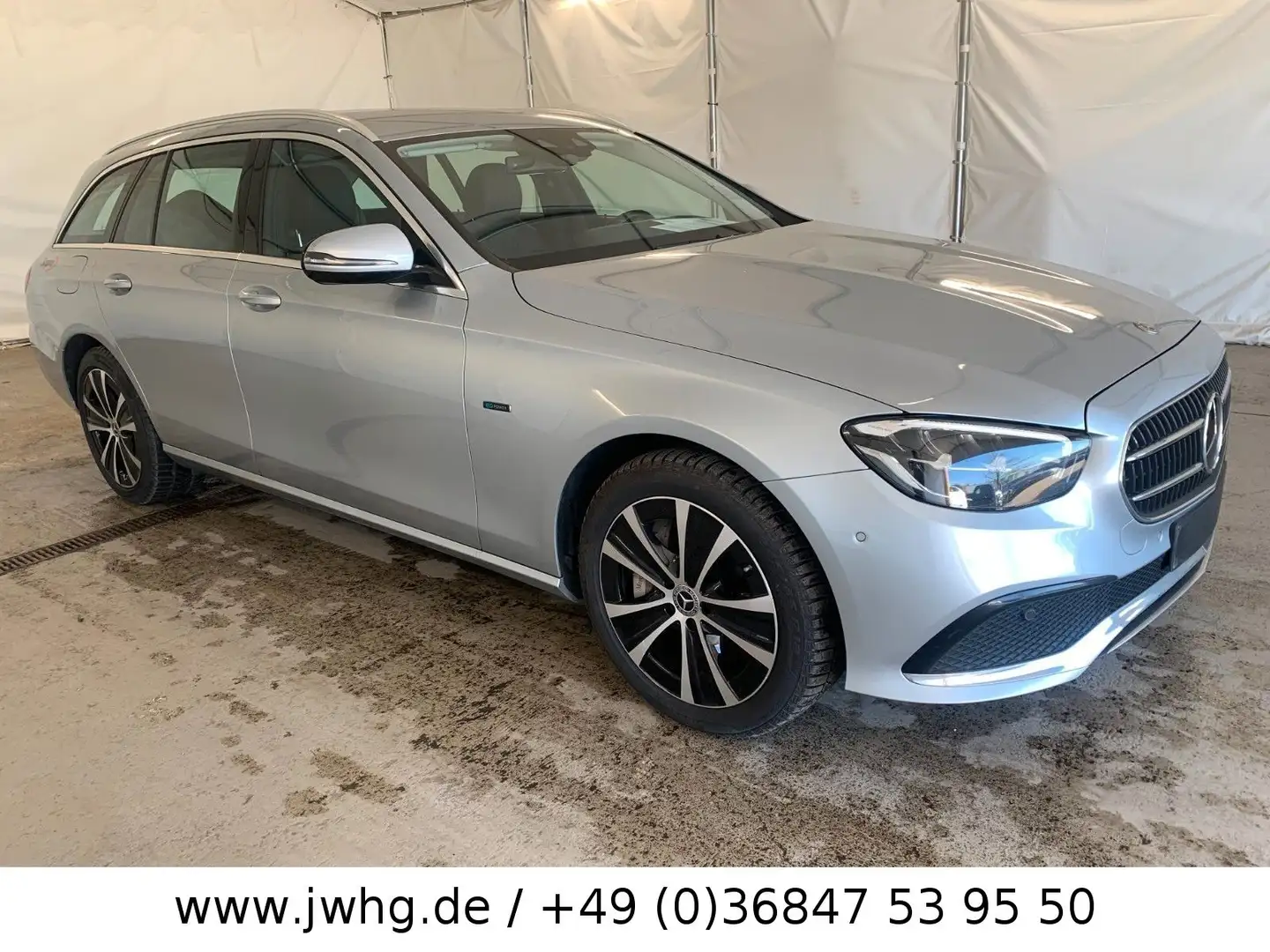 Mercedes-Benz E 300 de 4Matic AHK Distronic+ Ambiente Kam Argent - 2