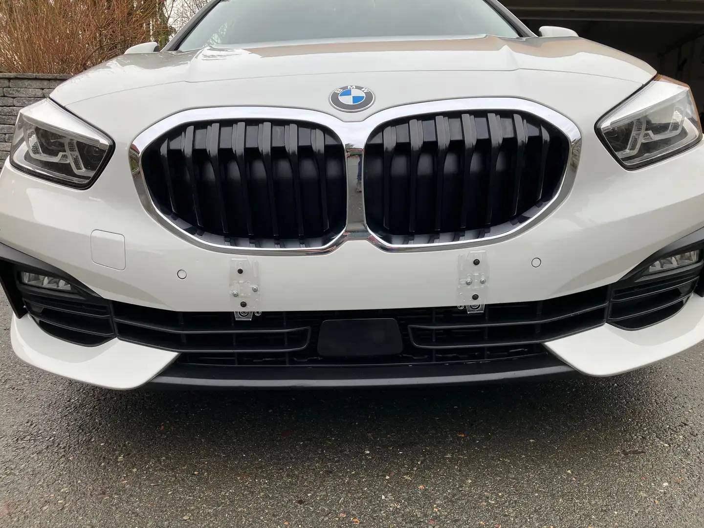 BMW 118 118d Aut. Servicegepflegt, Radar, Top Zustand Weiß - 2