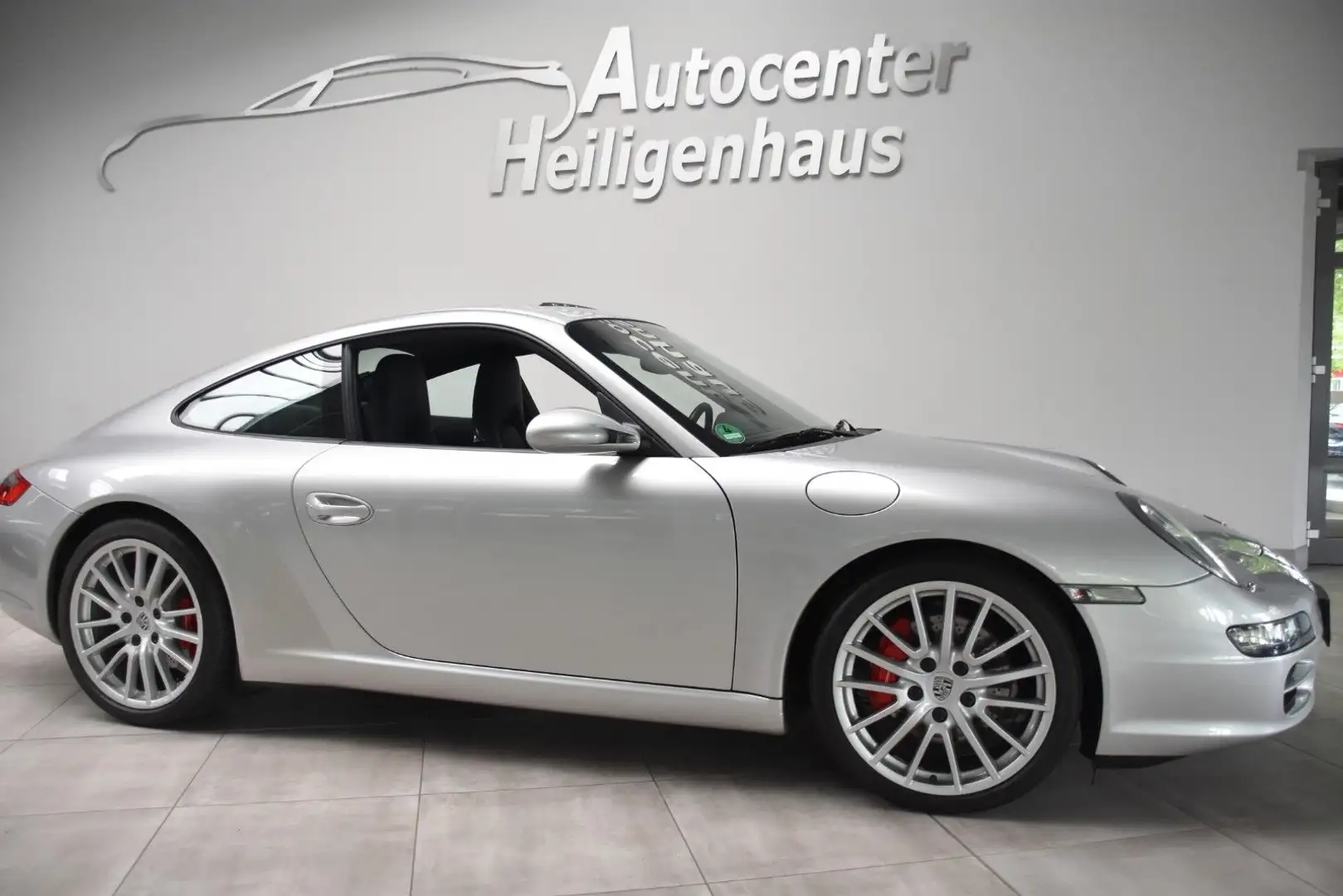 Porsche 997 911 Carrera BiXenon Navi Schiebedach Leder Silber - 1