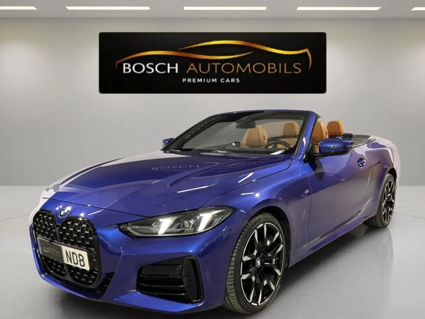 BMW 420 420d Cabrio Azul - 1