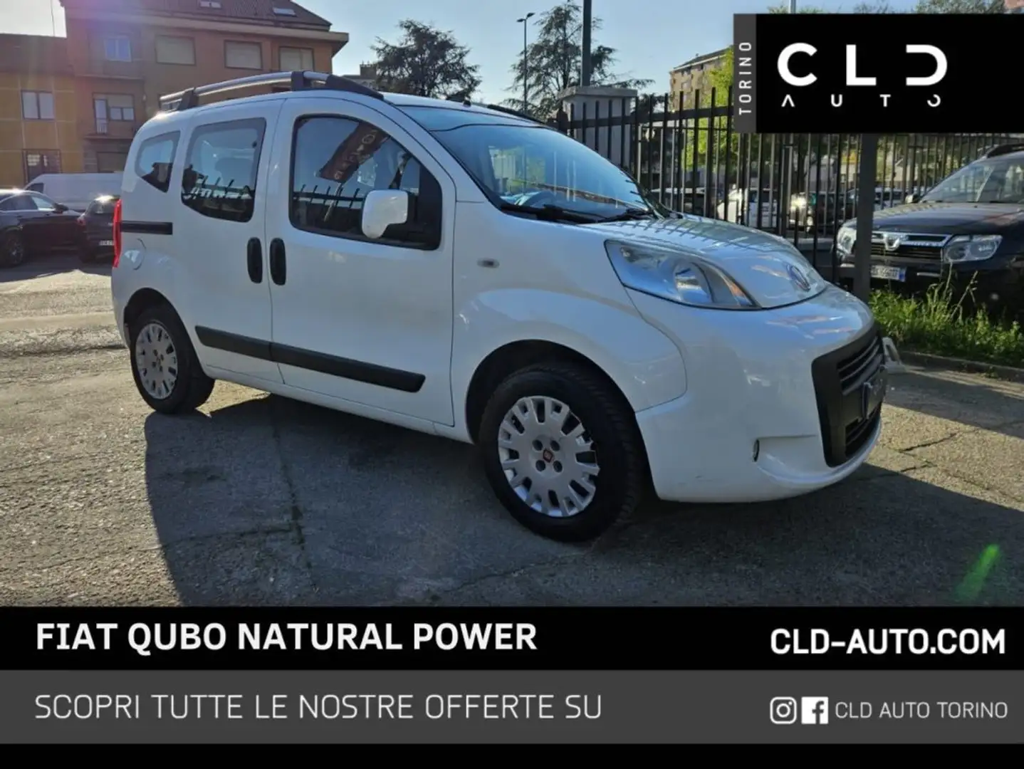 Fiat Qubo 1.4 8V 77 CV Active Natural Power Bianco - 1