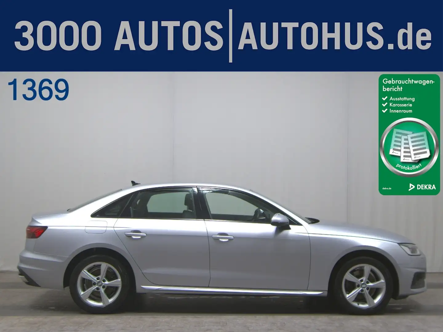 Audi A4 30 2.0 TDI Limousine advanced Matrix Navi vc Plateado - 1