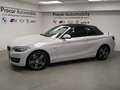 BMW 218 i Sport Line PDC Navi Xenon Shz Klima Blanc - thumbnail 2