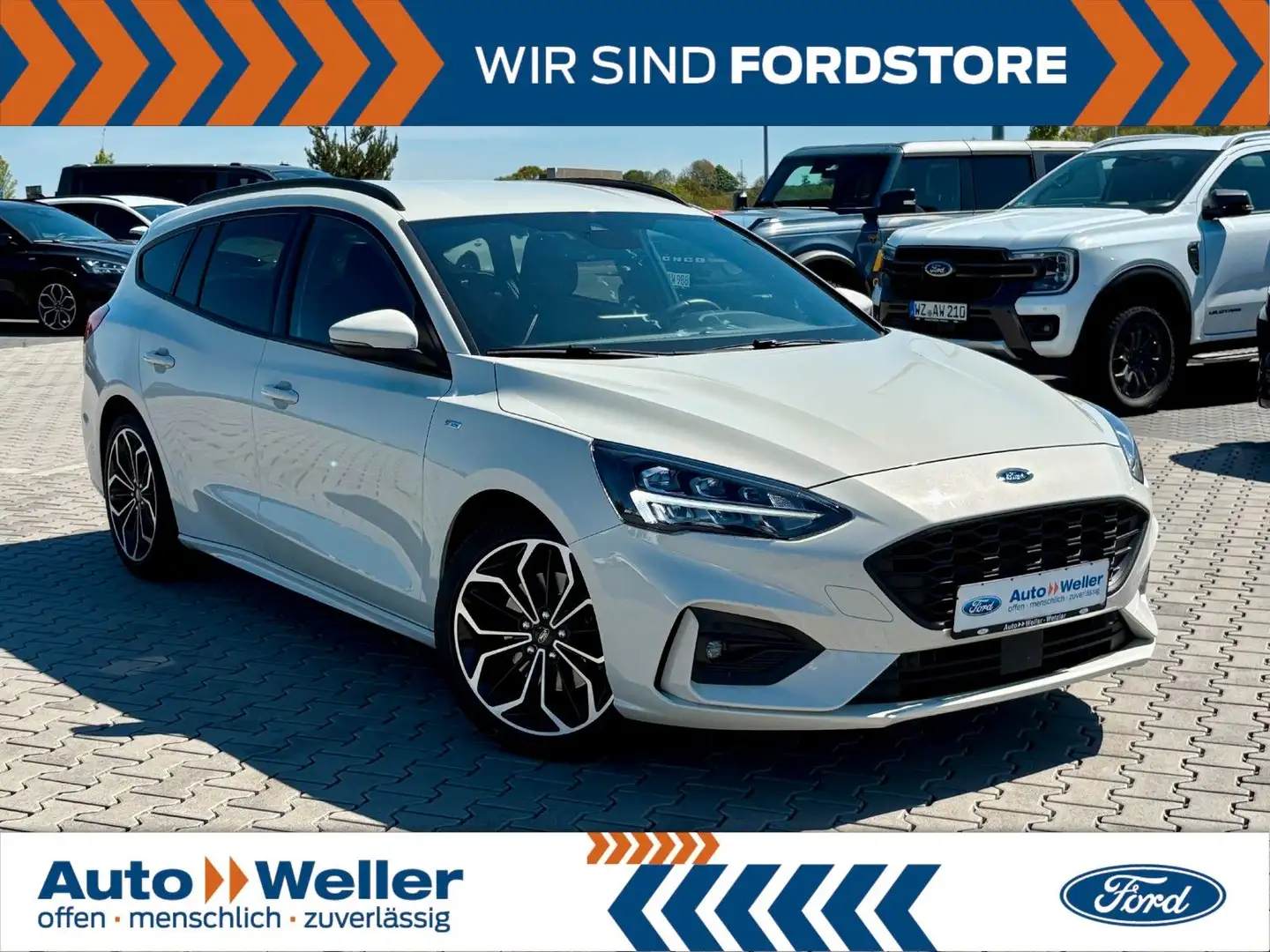 Ford Focus Turnier ST-Line 1.0 EcoBoost B&O ACC LED Bianco - 1
