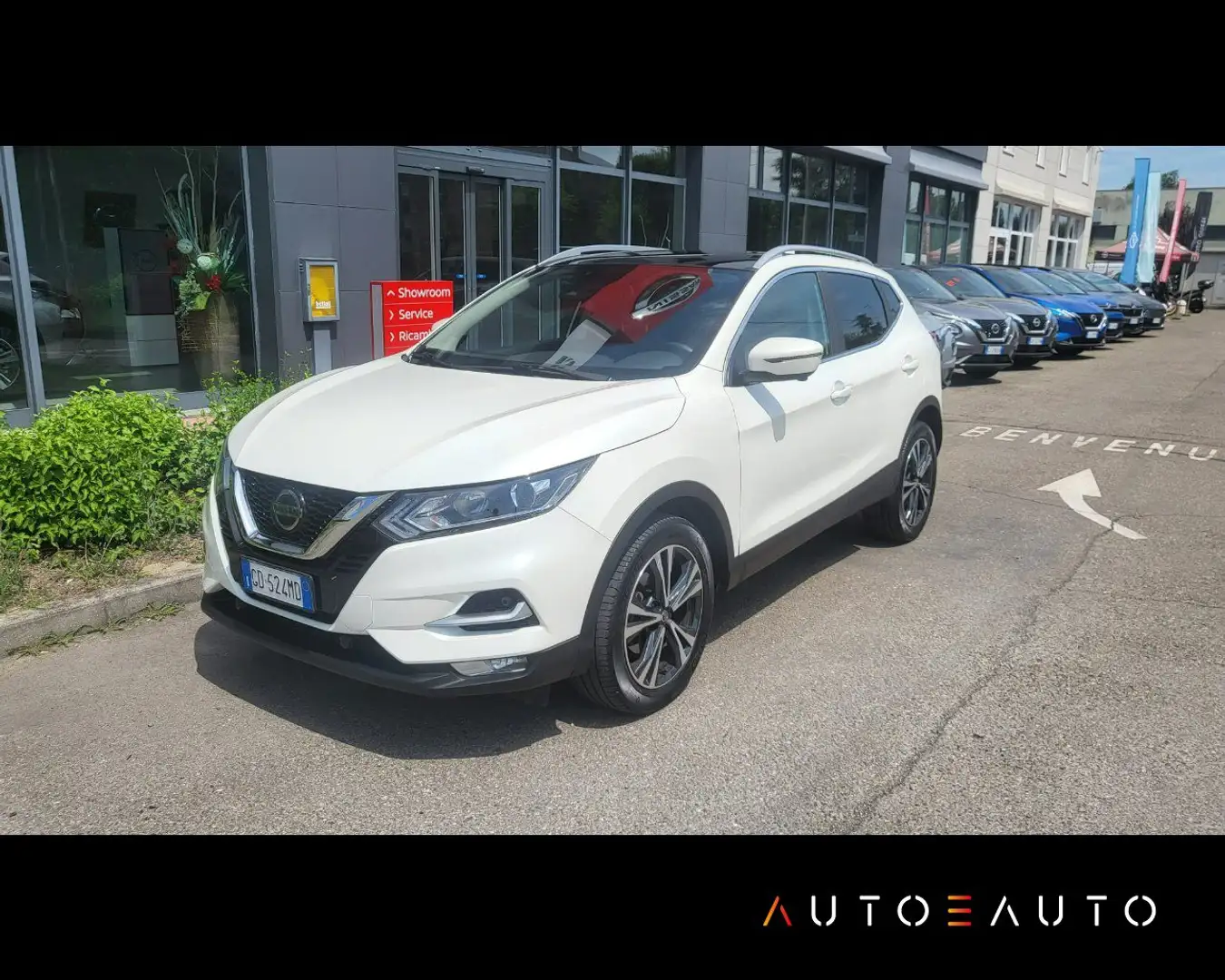 Nissan Qashqai 1.3 dig-t N-Connecta 140cv Blanc - 1