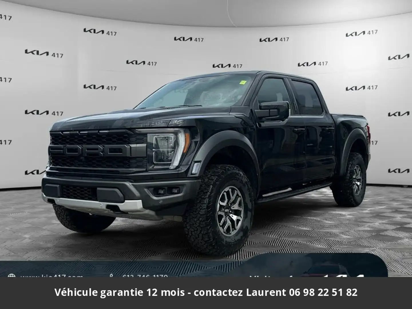 Ford Raptor SuperCrew 4x4 Tout compris hors homologatio Noir - 1
