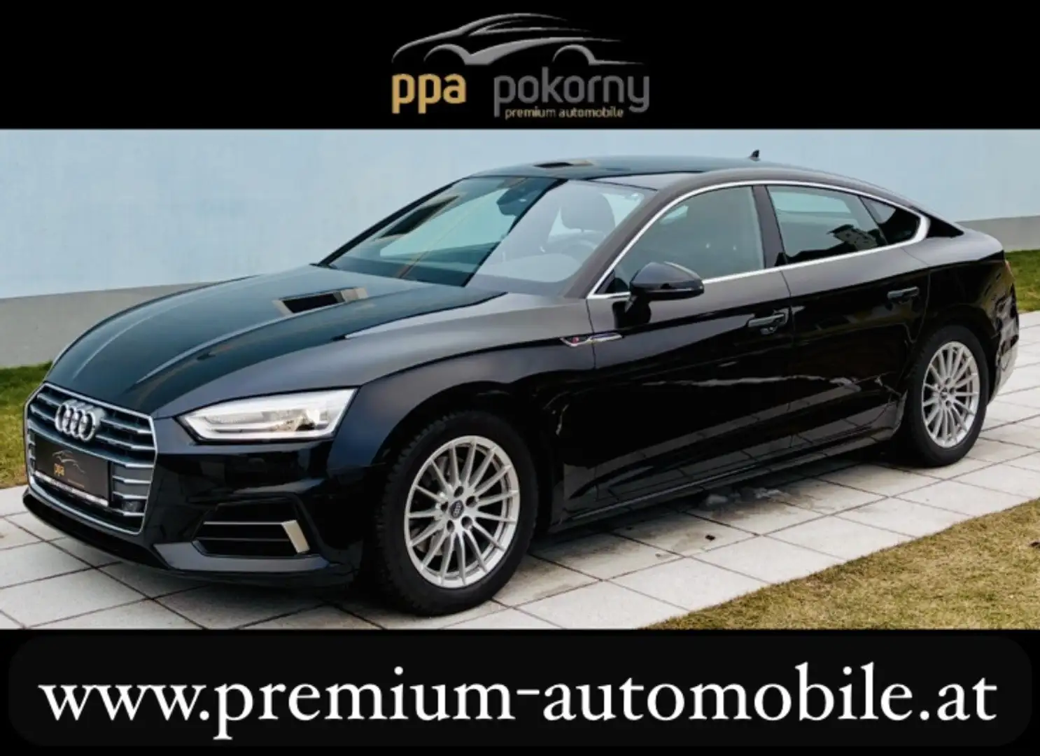 Audi A5 Sportback - 2.0 TDI S-Tronic - S-LINE innen und... Schwarz - 1
