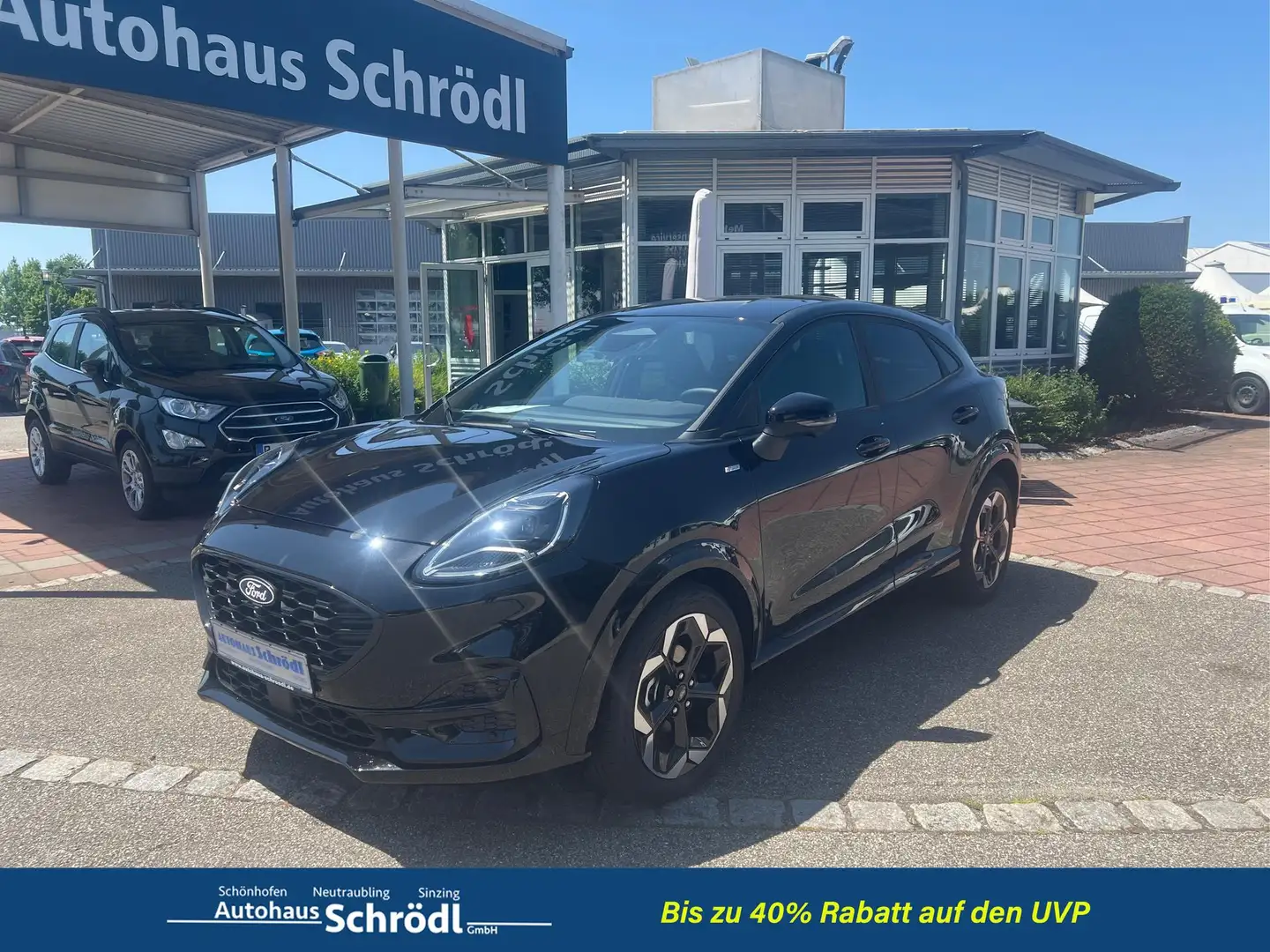 Ford Puma ST-Line X 1.0 EcoBoost Mild Hybrid EcoBoost Noir - 1
