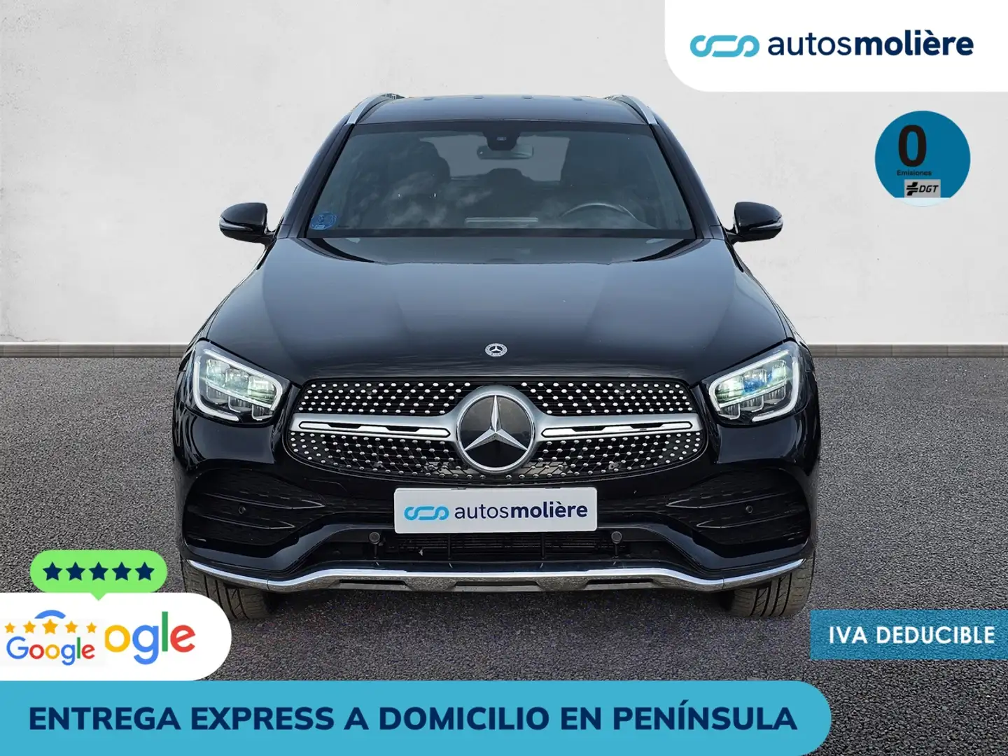 Mercedes-Benz GLC 300 300de 4Matic 9G-Tronic Negro - 2