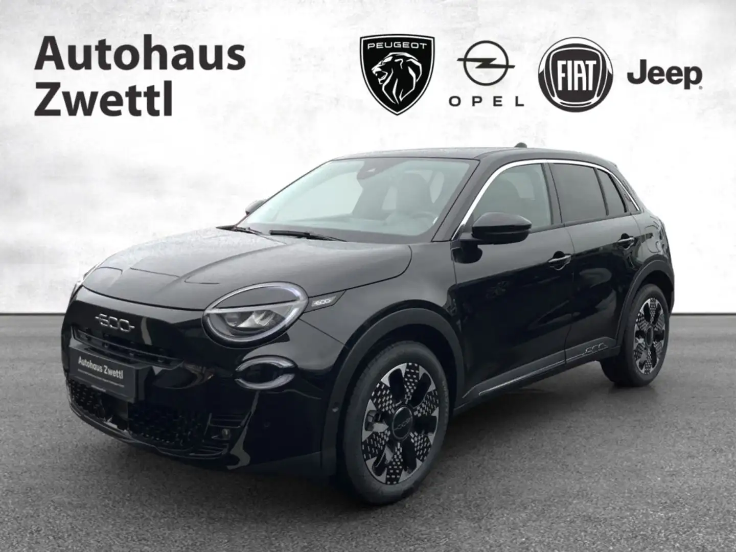 Fiat 600 Elektro La Prima 156 54 kWh Schwarz - 1