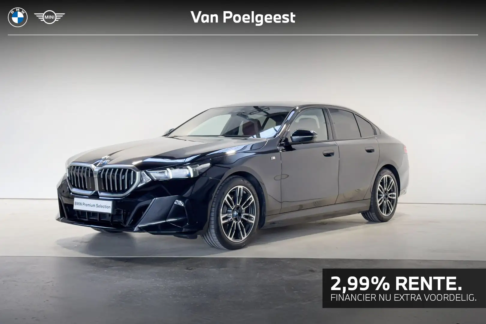 BMW i5 Sedan eDrive40 Innovation Pack M Sportpakket Noir - 1