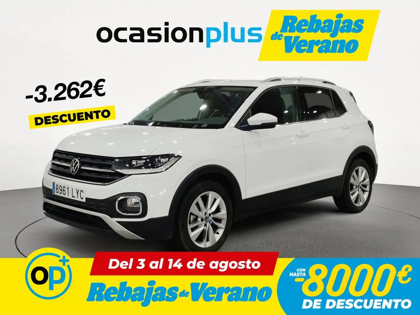 Volkswagen T-Cross 1.5 TSI Sport DSG7 110kW Blanco - 1