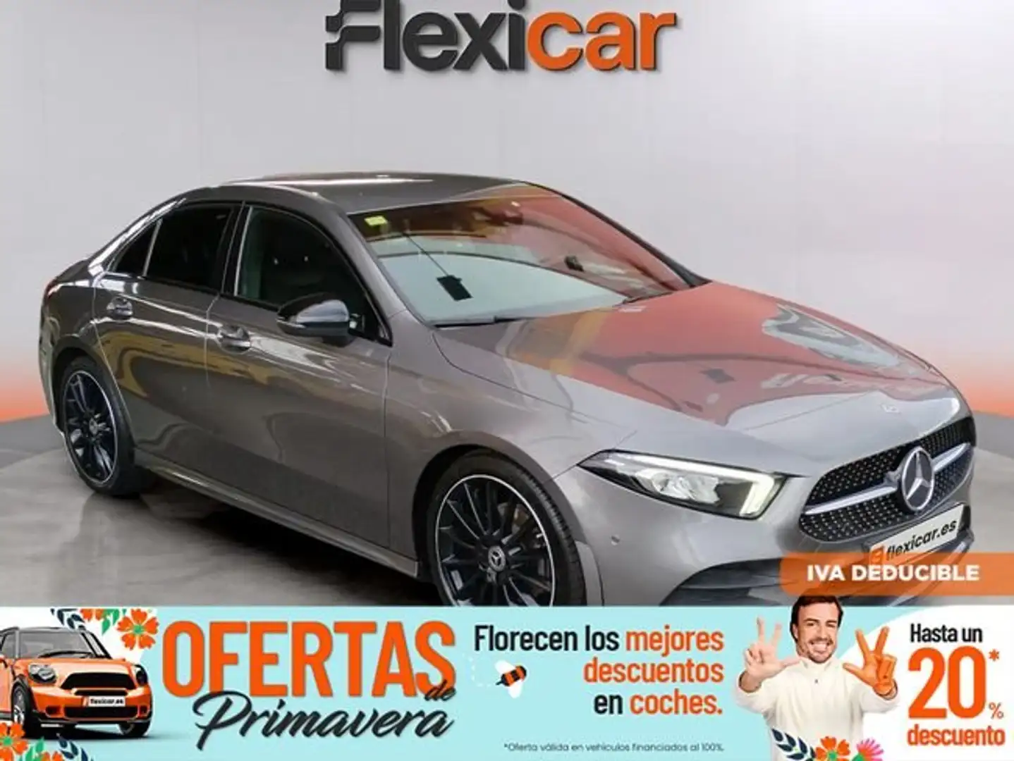 Mercedes-Benz A 200 200d Sedán 8G-DCT Gris - 1