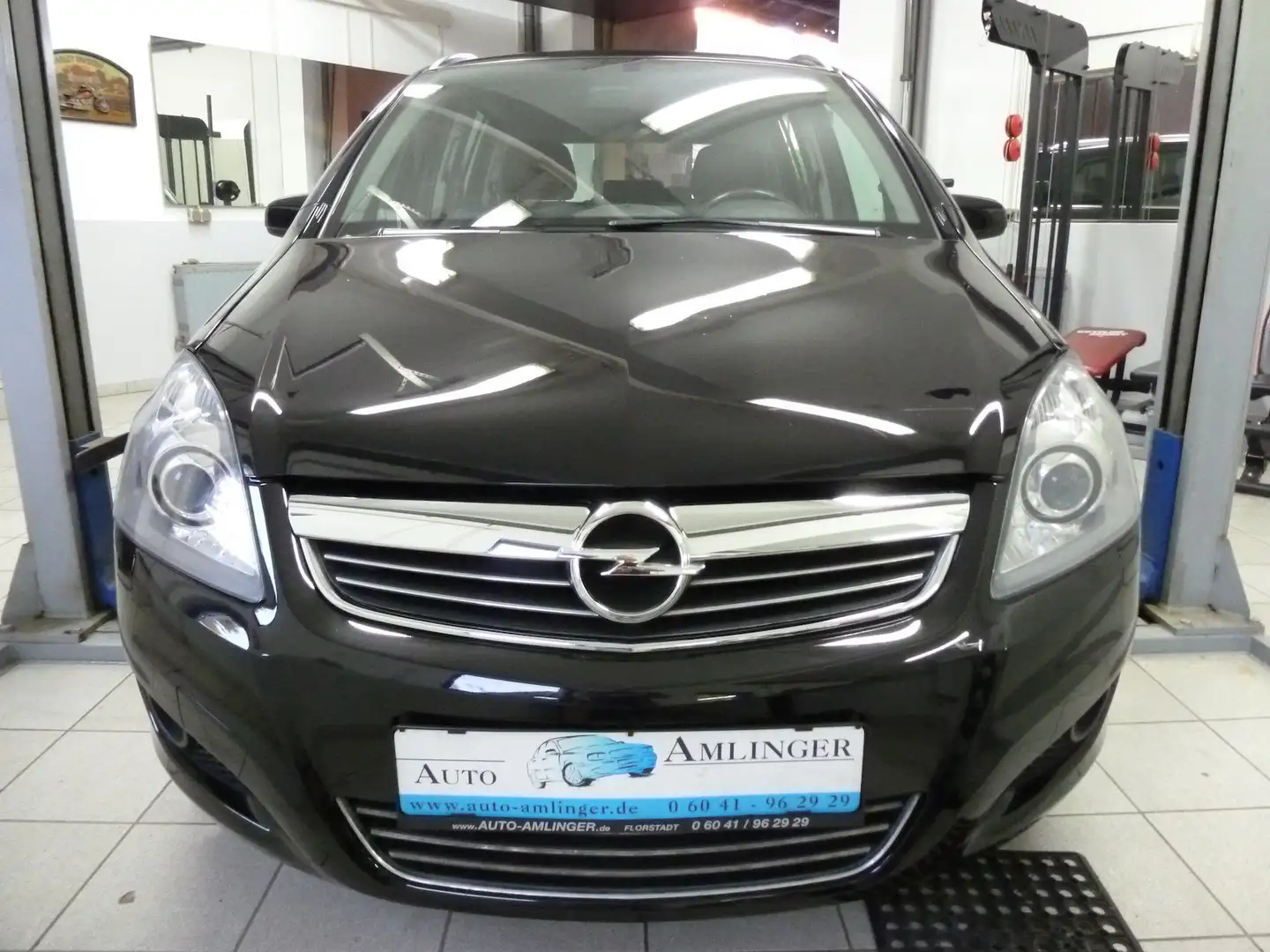 Opel Zafira Sport2.Hand Scheckheft 24 Mo.Garantie TOP Schwarz - 2