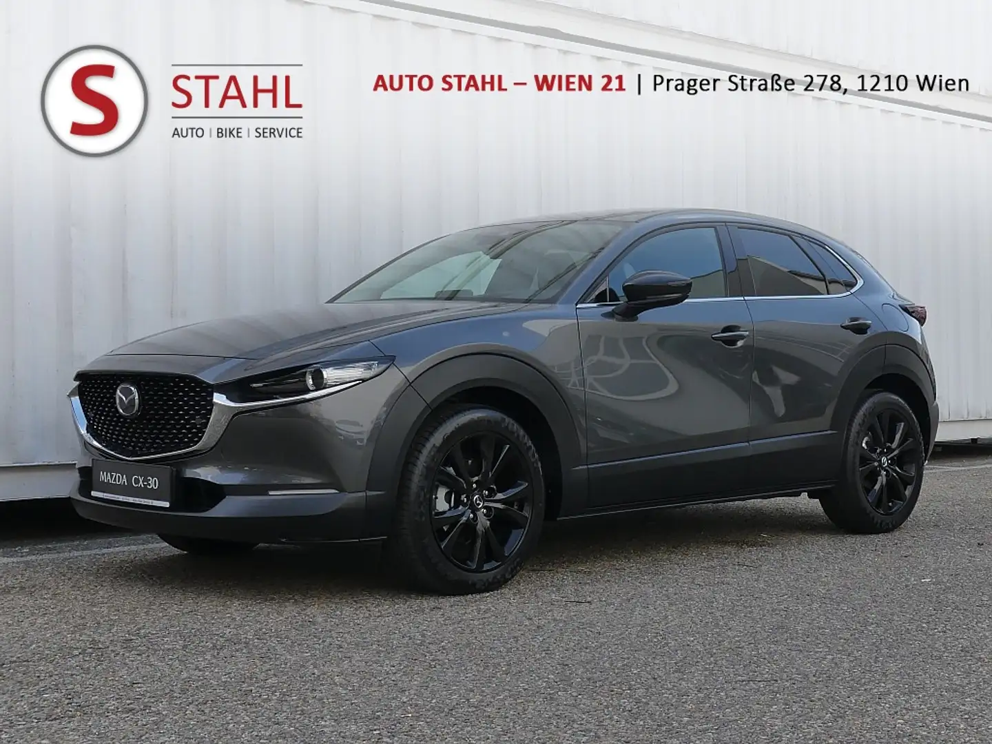 Mazda CX-30 e-Skyactive G140 Homura Aut. AUTO STAHL WIEN 21 Grau - 1
