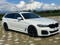 BMW 530 530d Touring 48V Msport Pro auto Bianco - thumbnail 4