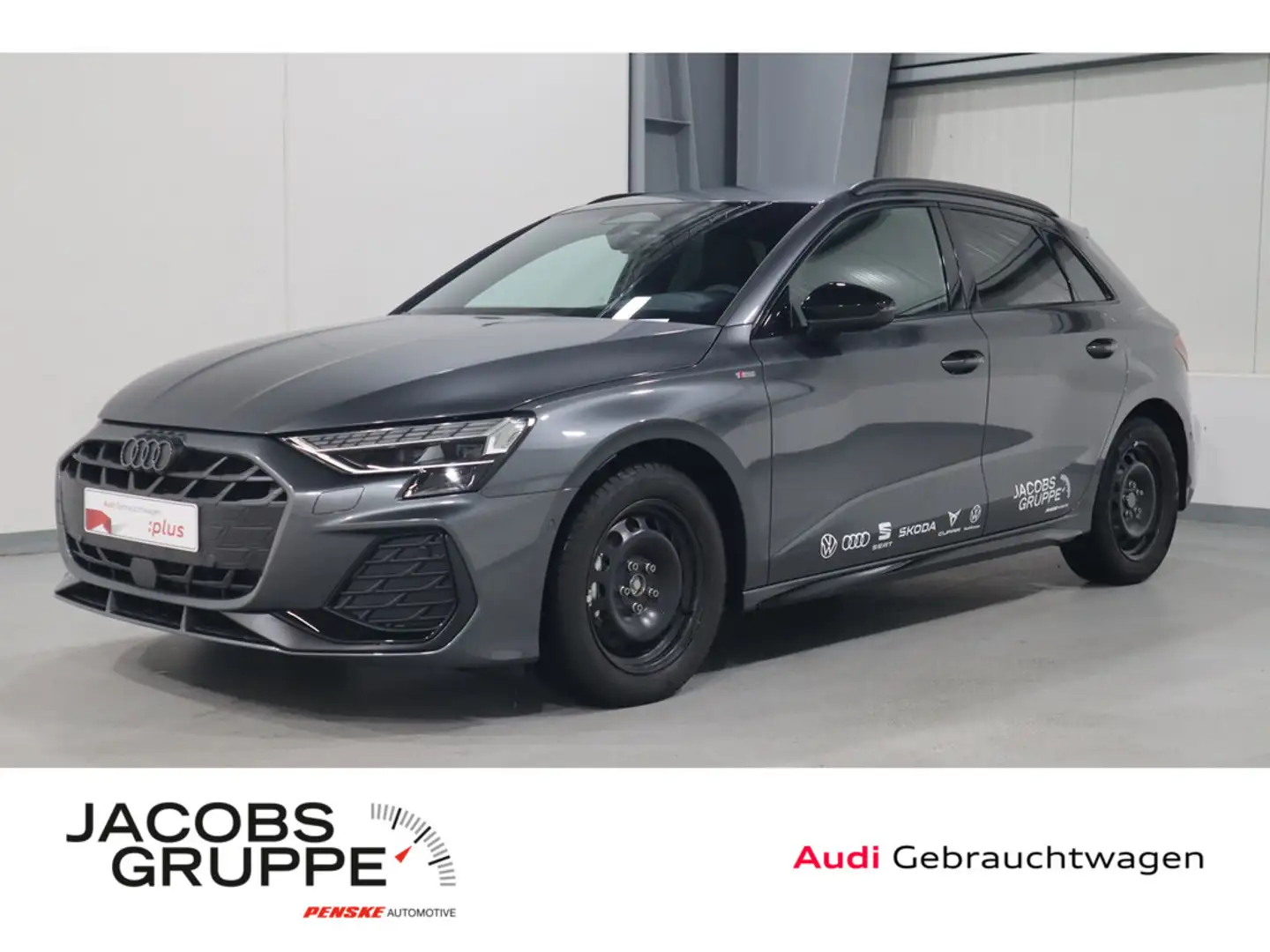Audi A3 Sportback S line TFSI/LED Scheinwerfer/Navi plus/R.-Kamera/Optik sc Grau - 1
