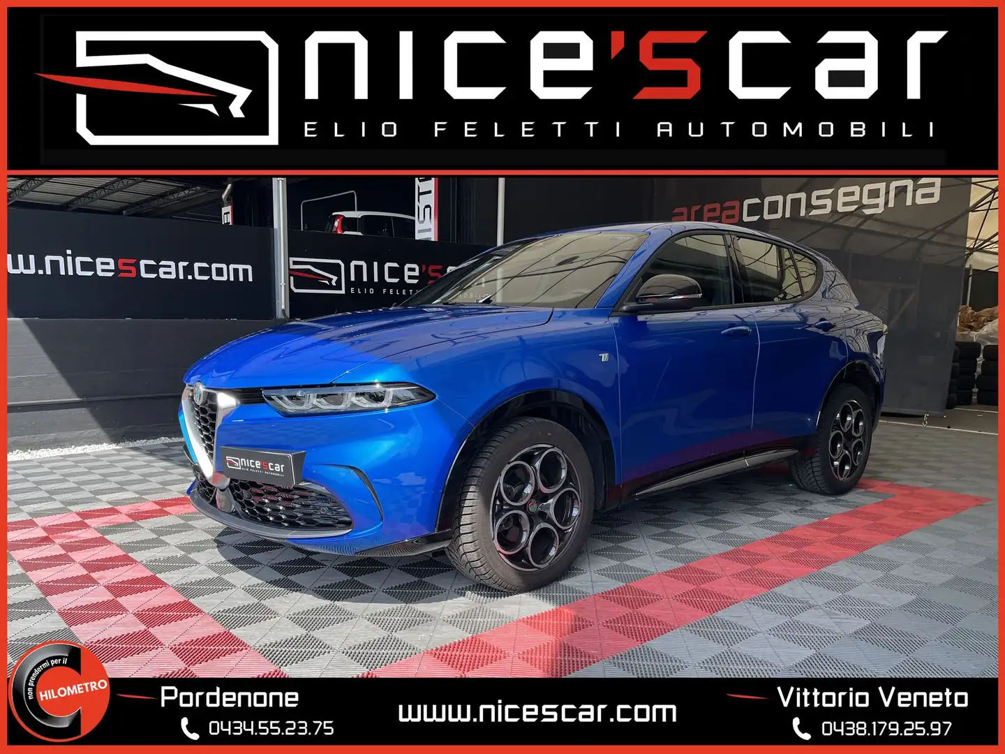Alfa Romeo Tonale 1.6 diesel 130 CV TCT6 Sprint Rosso - 1