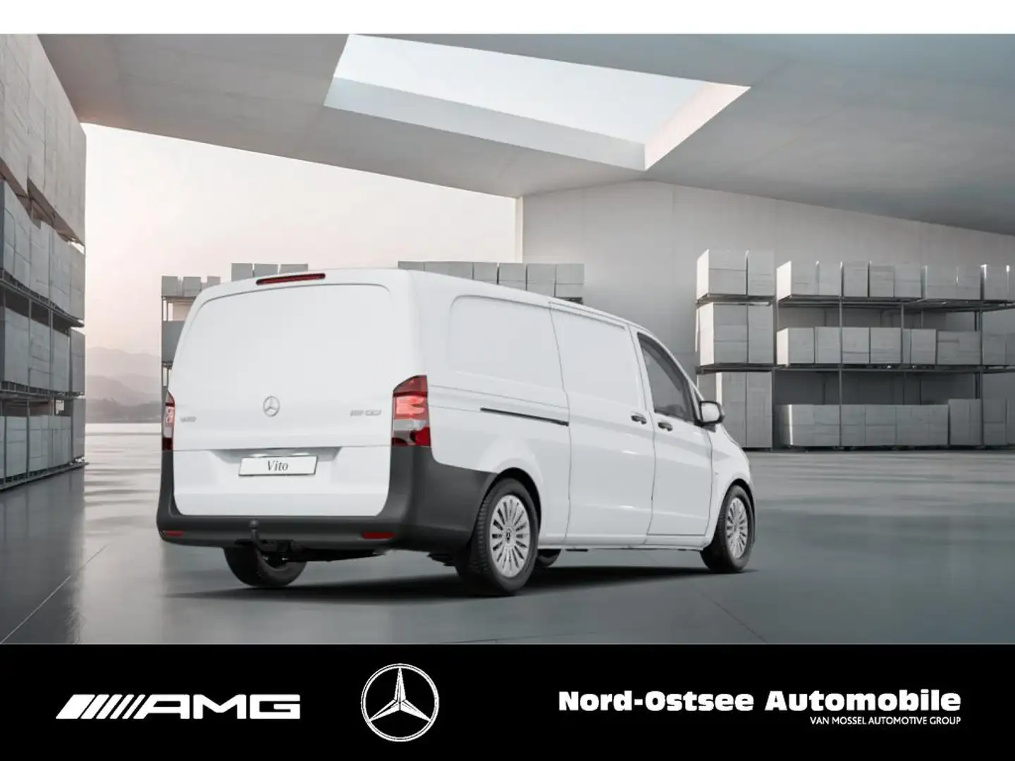 Mercedes-Benz Vito 116 EXTRALANG NEUES MODELL AHK KAMERA MBUX Wit - 2