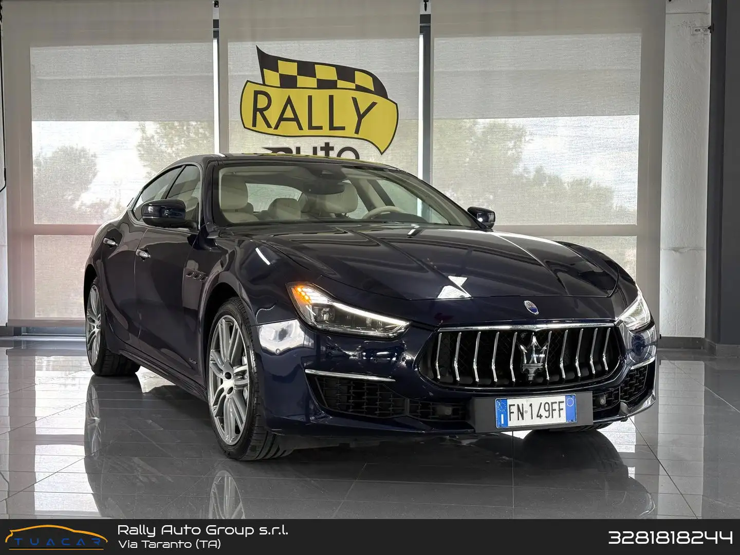 Maserati Ghibli GranLusso 3.0 V6 Bleu - 1