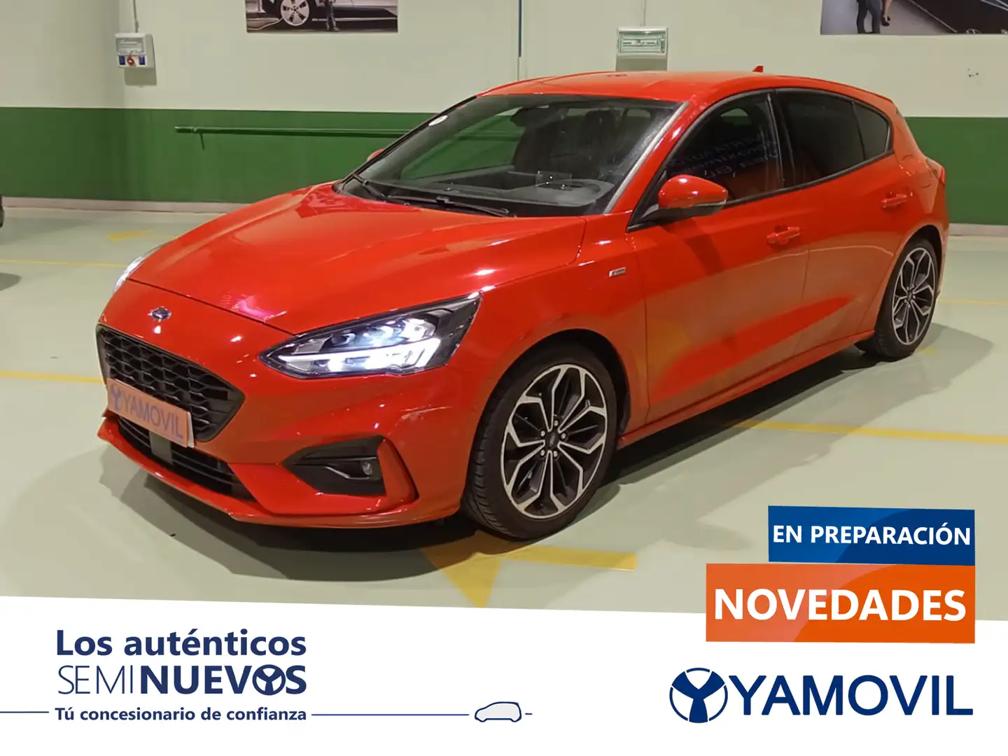 Ford Focus 1.0 Ecoboost ST Line 125 Rot - 1