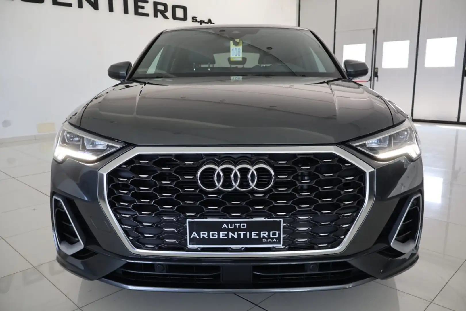 Audi Q3 SPB 35 TDI S tronic S line edition cerchi 20 luci Grigio - 2