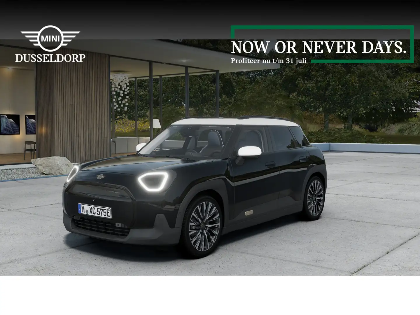 MINI Aceman E Classic Pakket L PRIVATE LEASE EUR 417,- (18 mnd Negro - 1