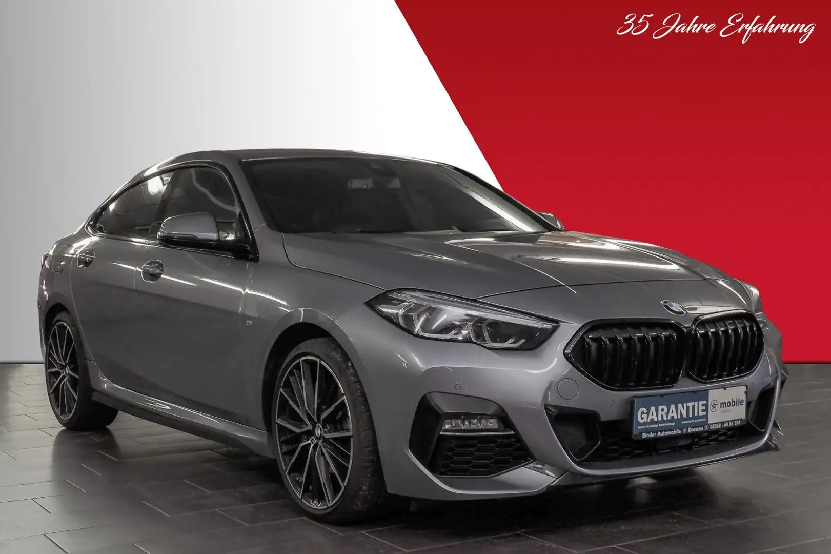 BMW 218i Gran Coupe M SPORT*SORGLOS-PAKET*8xALU*TOP Grau - 2