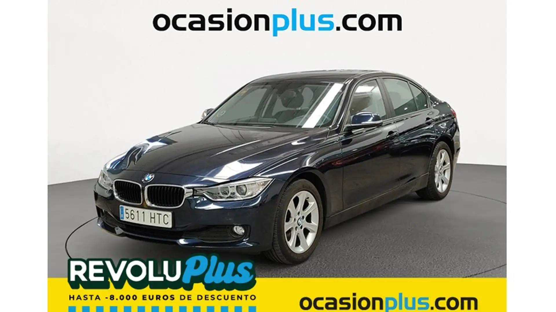 BMW 318 318d Bleu - 1