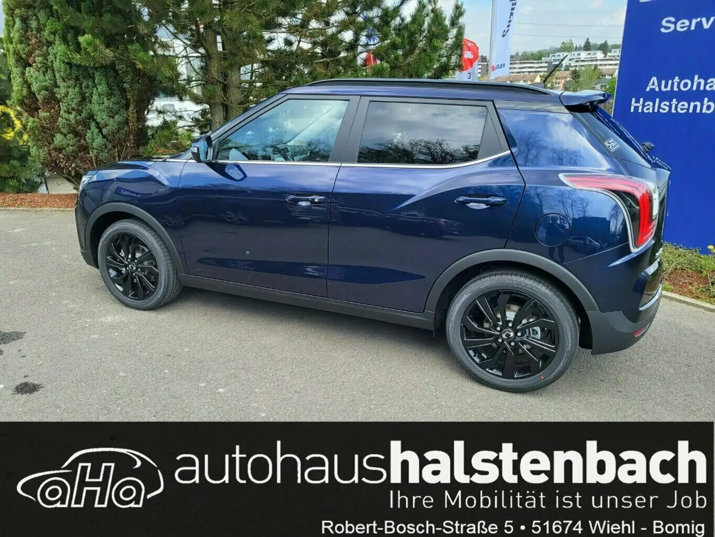 SsangYong Tivoli Blackline AT*Kamera*Leder*Navi Blau - 2