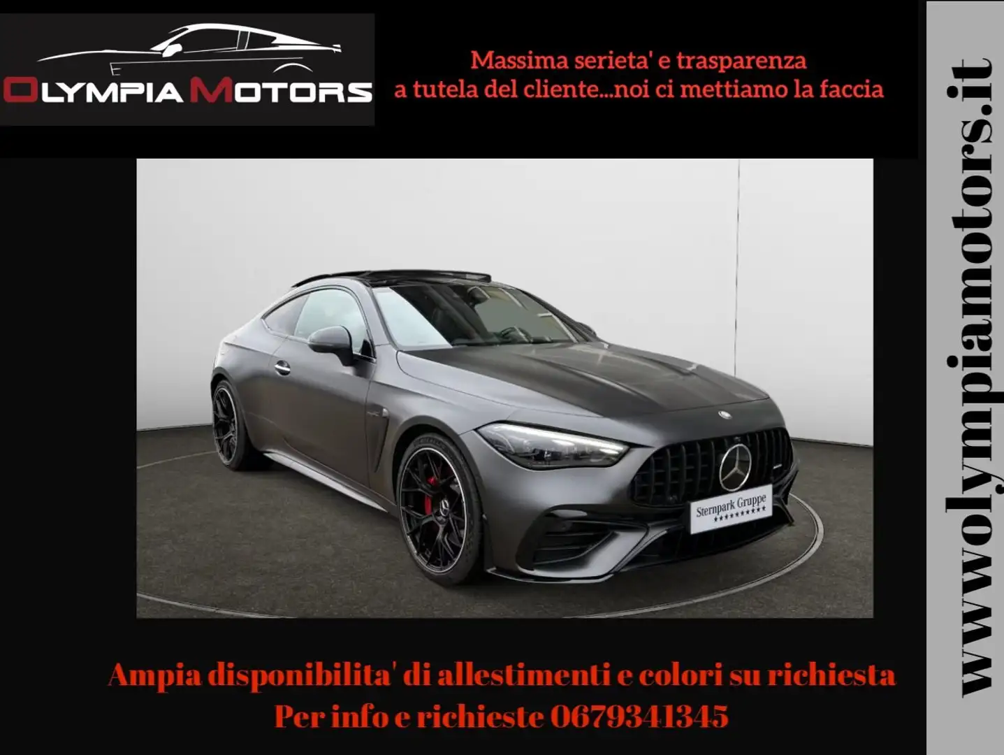 Mercedes-Benz CLE 53 AMG COUPE AMG PREMIUM 4MATIC TETTO LASER KAMERA Noir - 1