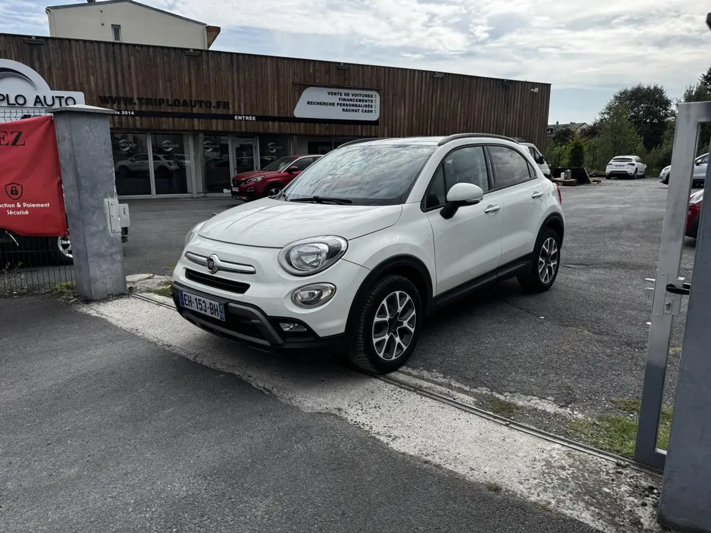 Fiat 500 500X 1.4 MultiAir - 140 S\u0026S Cross + Clim Blanc - 1
