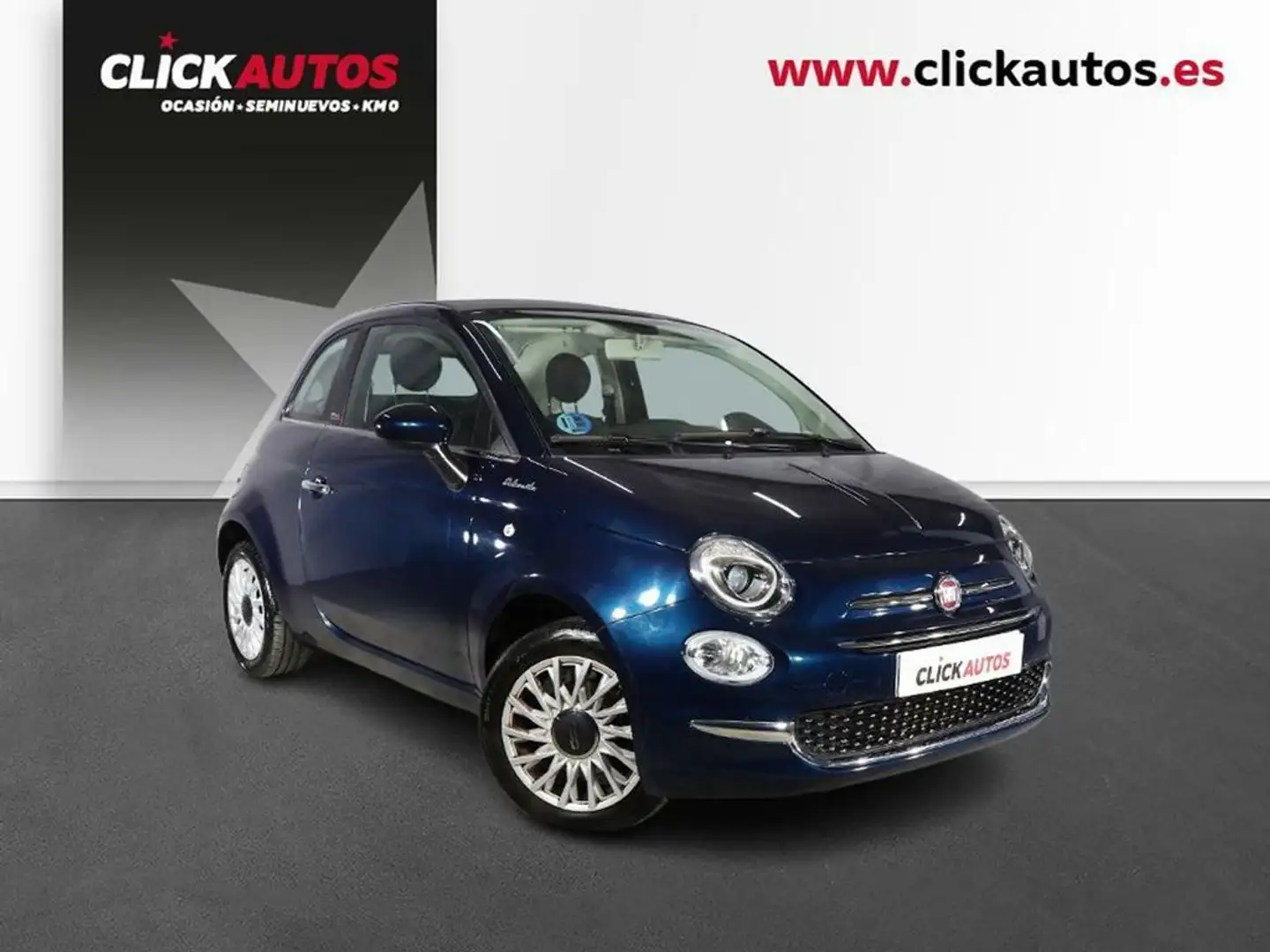 Fiat 500 1.0 Hybrid 70CV Dolcevita Azul - 2