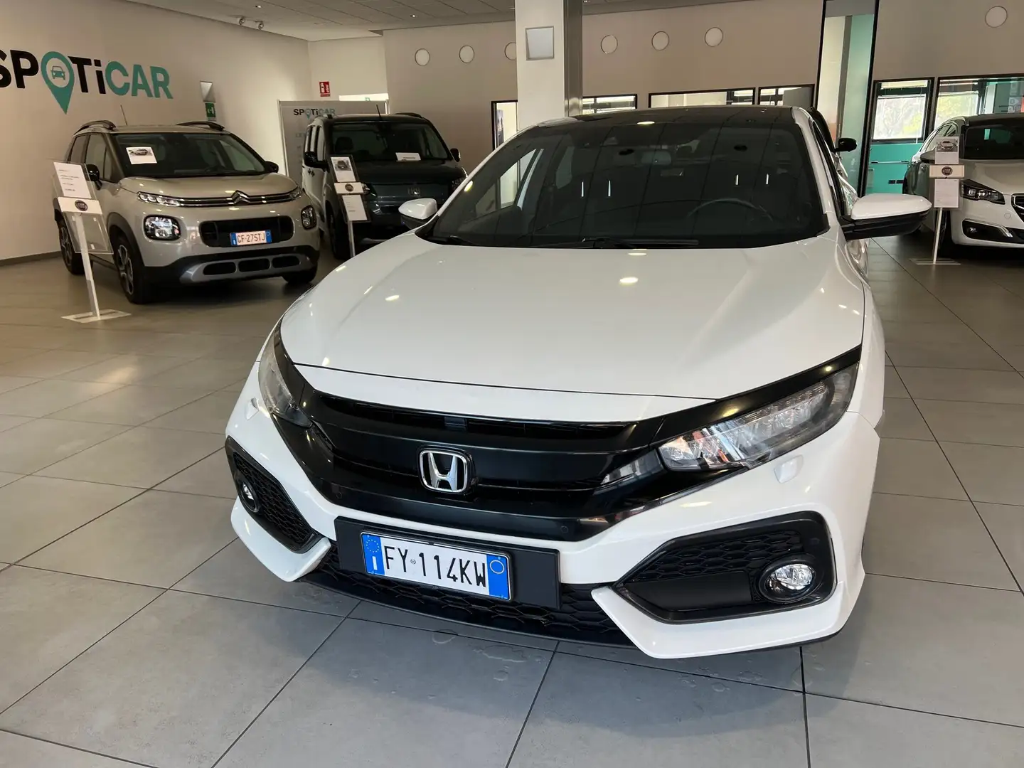 Honda Civic Civic X 2017 5p 5p 1.0 t Executive Sport Line my20 Bianco - 2