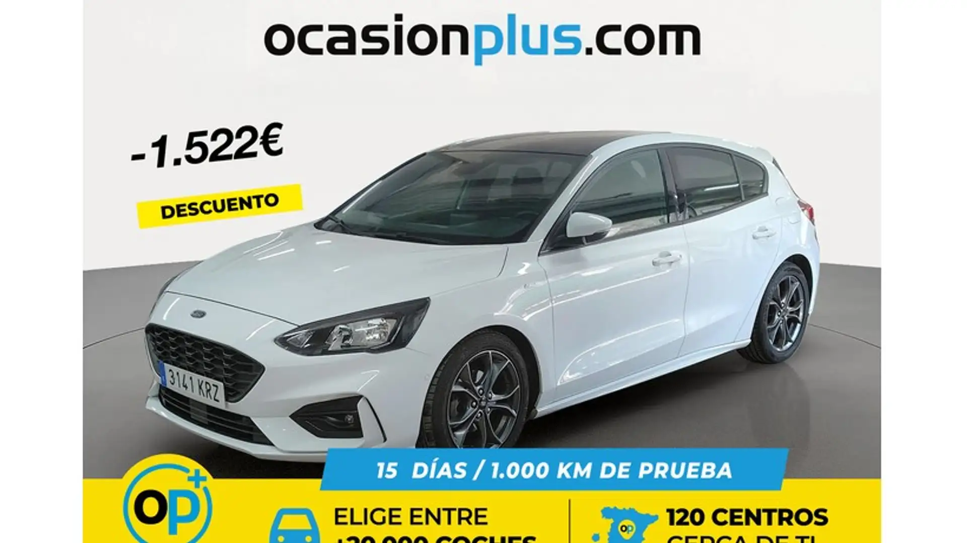 Ford Focus 1.0 Ecoboost ST Line Aut. 125 Blanco - 1