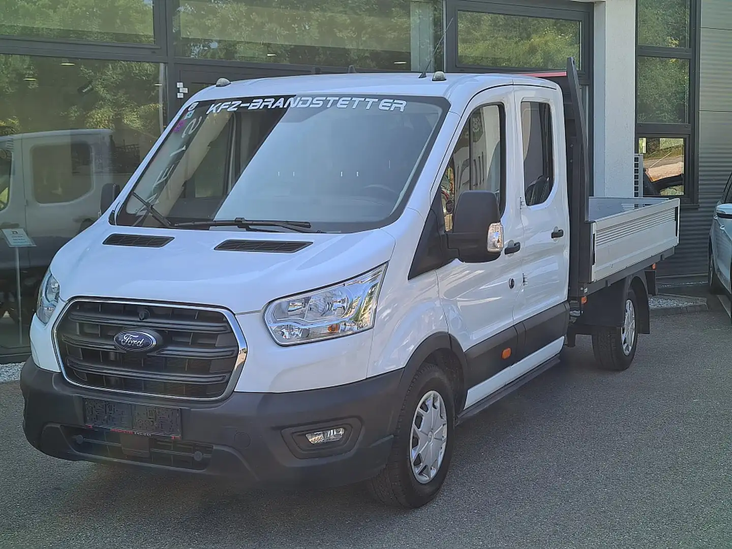 Ford Transit Pritsche DoKa 2,0 EcoBlue L3H1 350 Trend Weiß - 2
