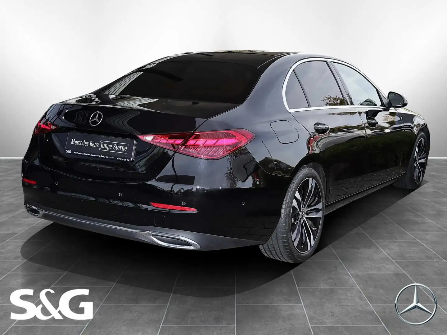 Mercedes-Benz C 200 Edition Avantgarde DIG LIGHT+SSD+18 ZOLL Schwarz - 2
