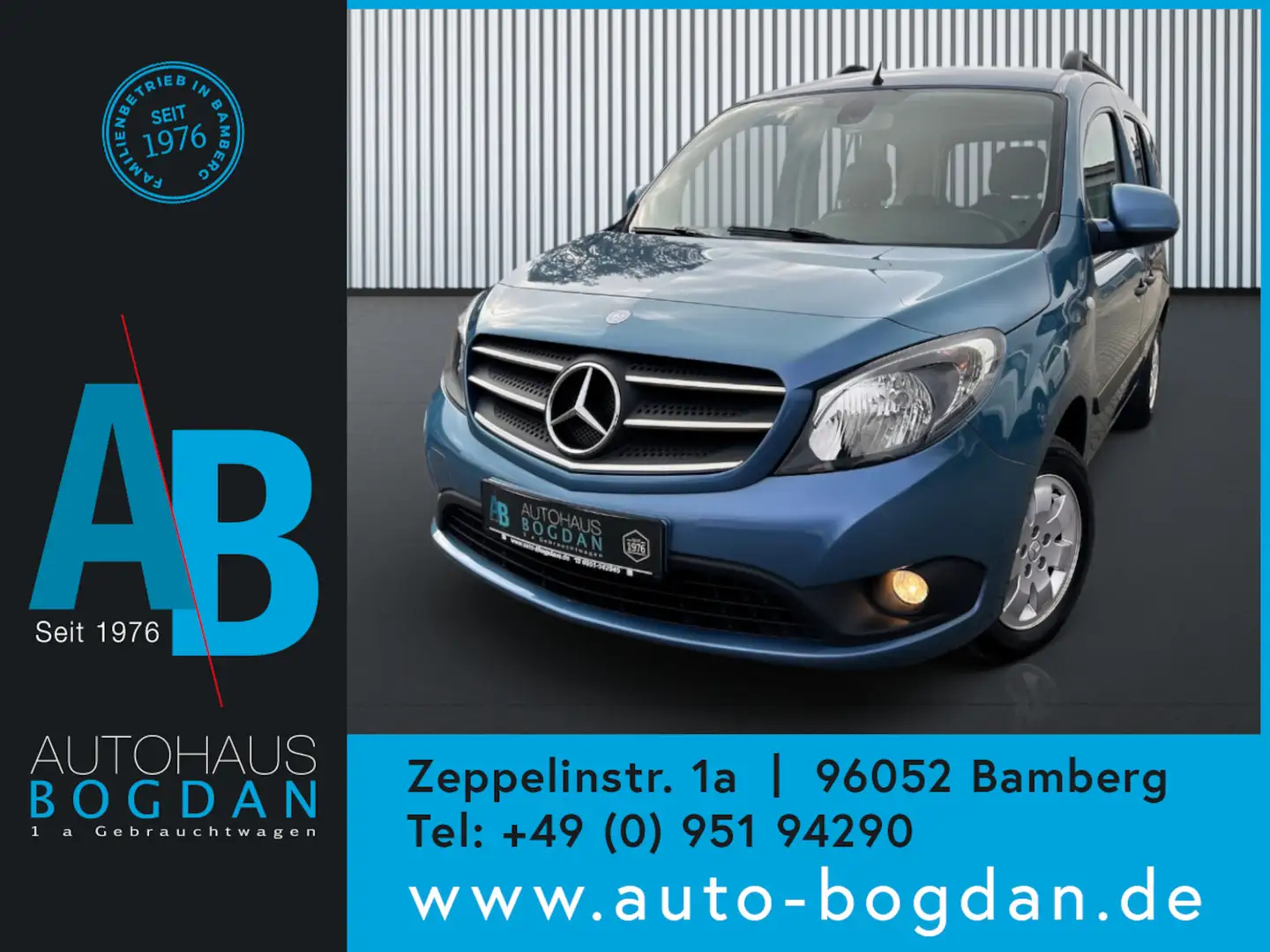 Mercedes-Benz Citan lang *PDC*Tempomat*SHZ*5 Sitzer Blau - 1