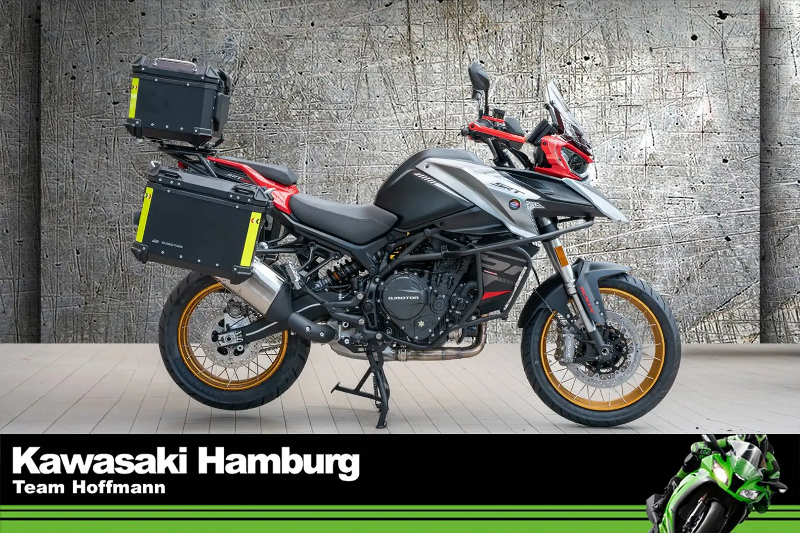 QJ Motor SRT 900 SX inkl. Koffersystem, sofort lieferbar Rojo - 1