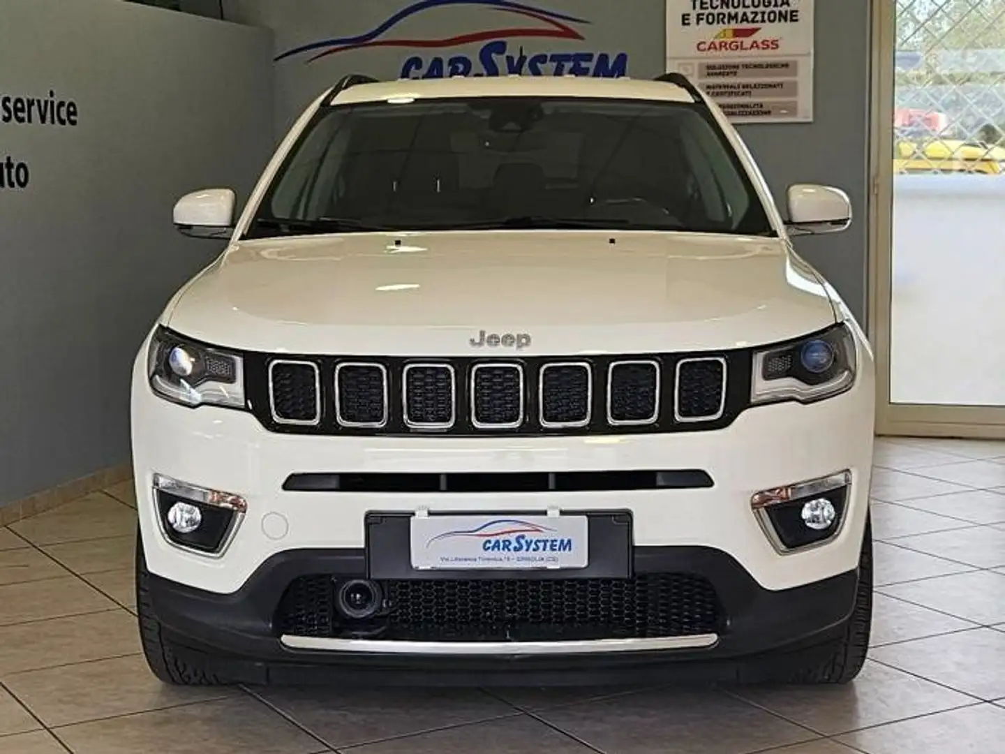 Jeep Compass Compass II 1.6 mjt Limited 2wd 120cv Bianco - 2